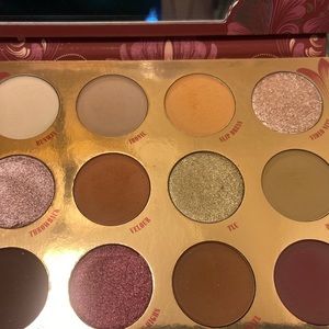 Colourpop customized fall color palette